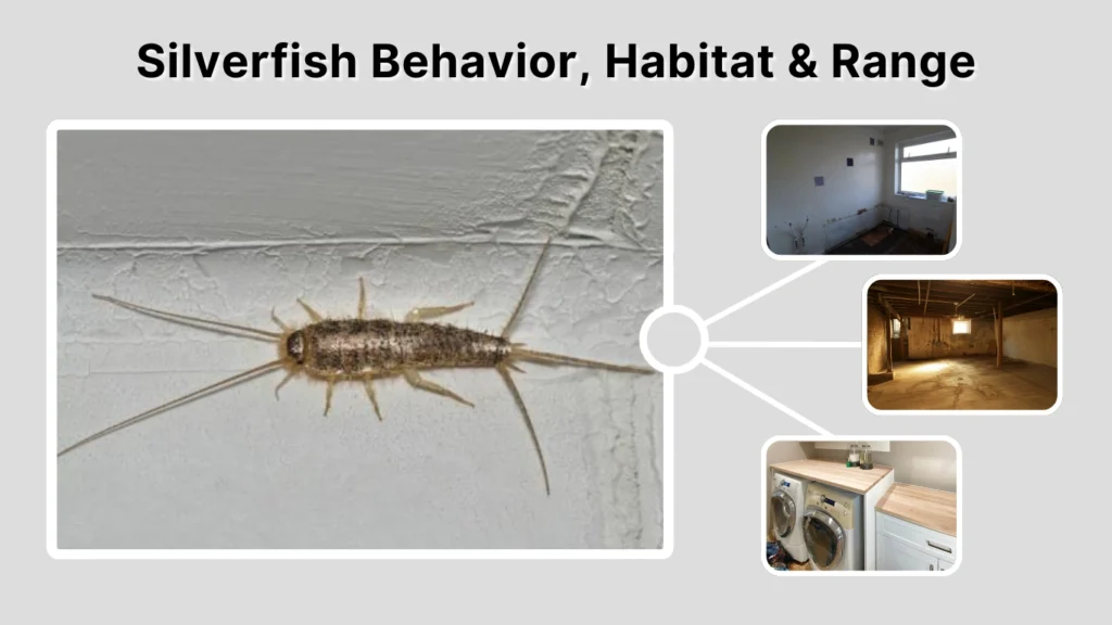 Silverfish Behavior, Habitat & Range