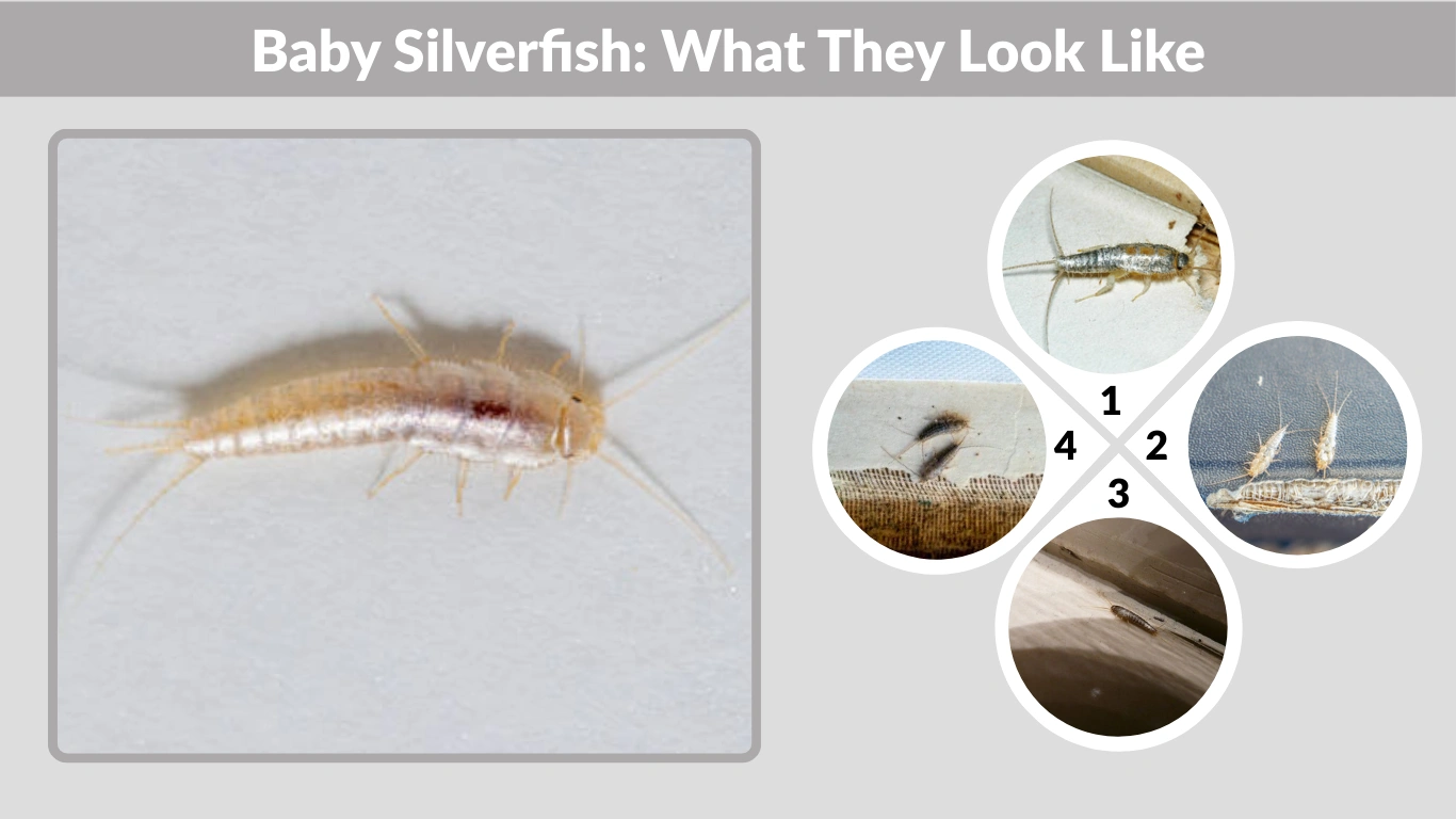 Baby Silverfish What They Look Like and Where They Hide