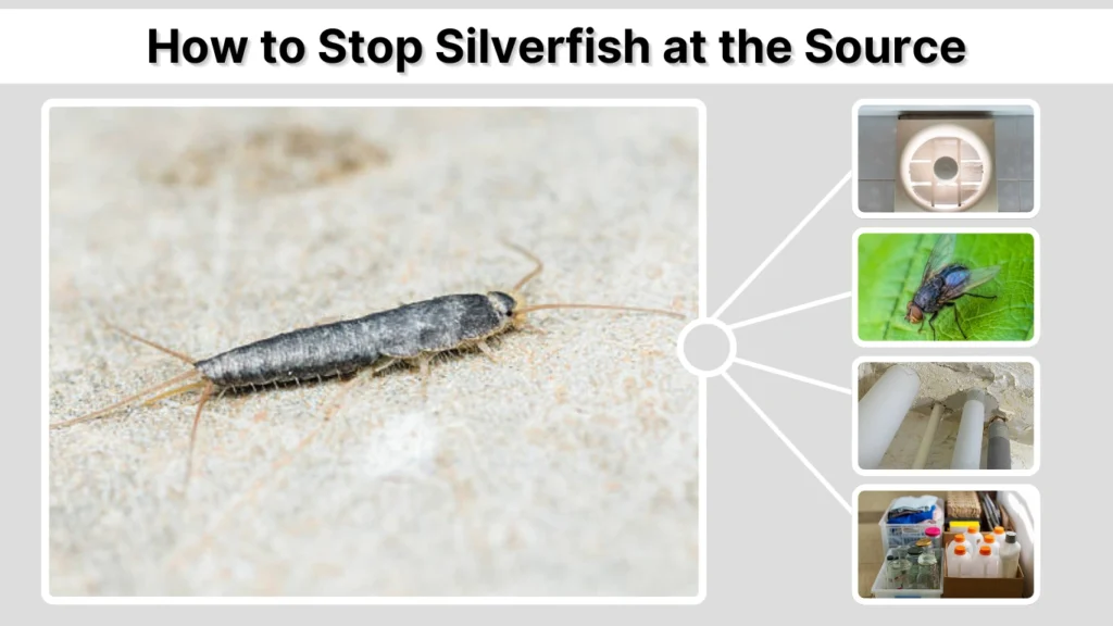 How to Stop Silverfish at the Source