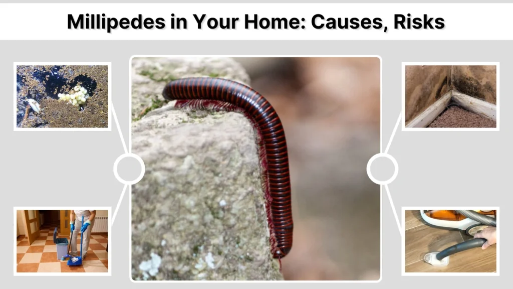 Millipedes in Your Home Causes, Risks, and Solutions