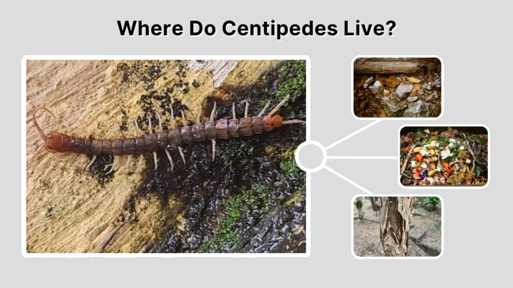 Where Do Centipedes Live