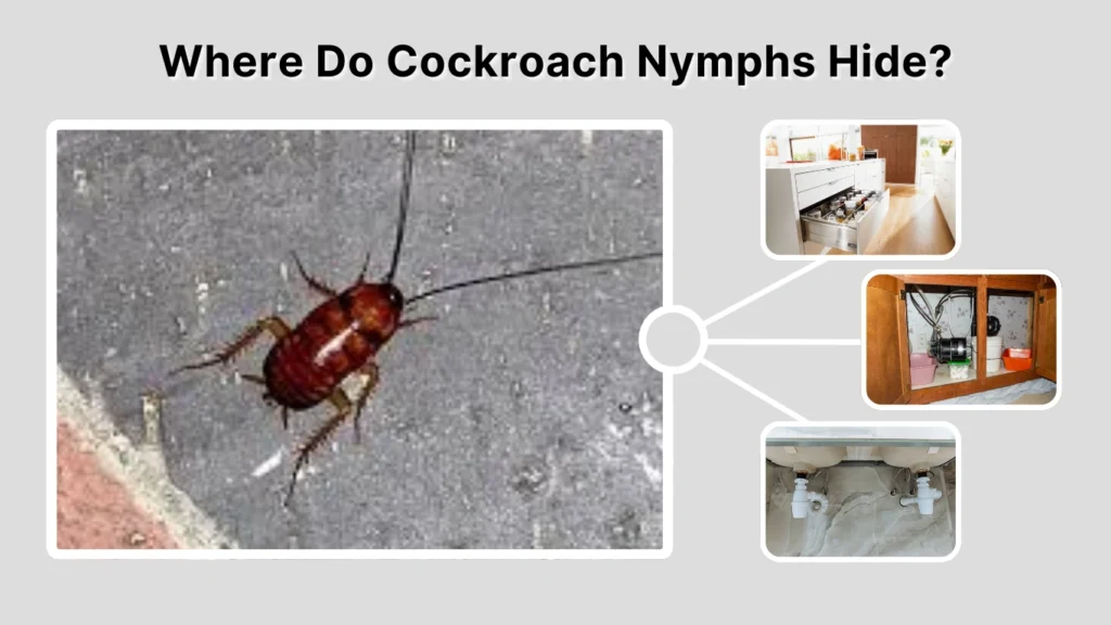 Where Do Cockroach Nymphs Hide