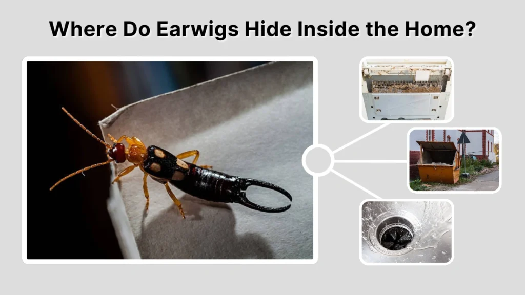 Where Do Earwigs Hide Inside the Home