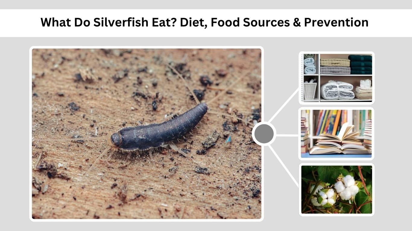 What Do Silverfish Eat? Diet, Food Sources & Prevention Guide