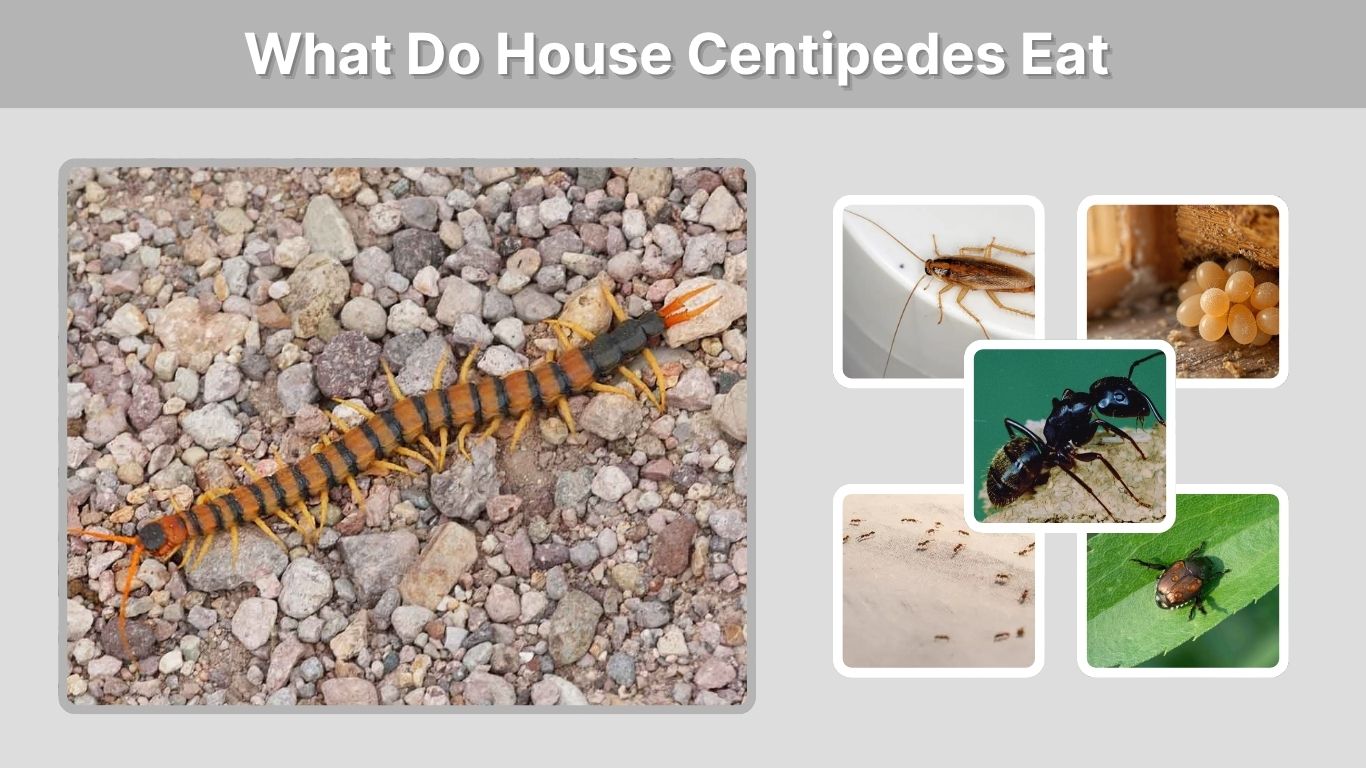 What Do House Centipedes Eat Inside Homes?