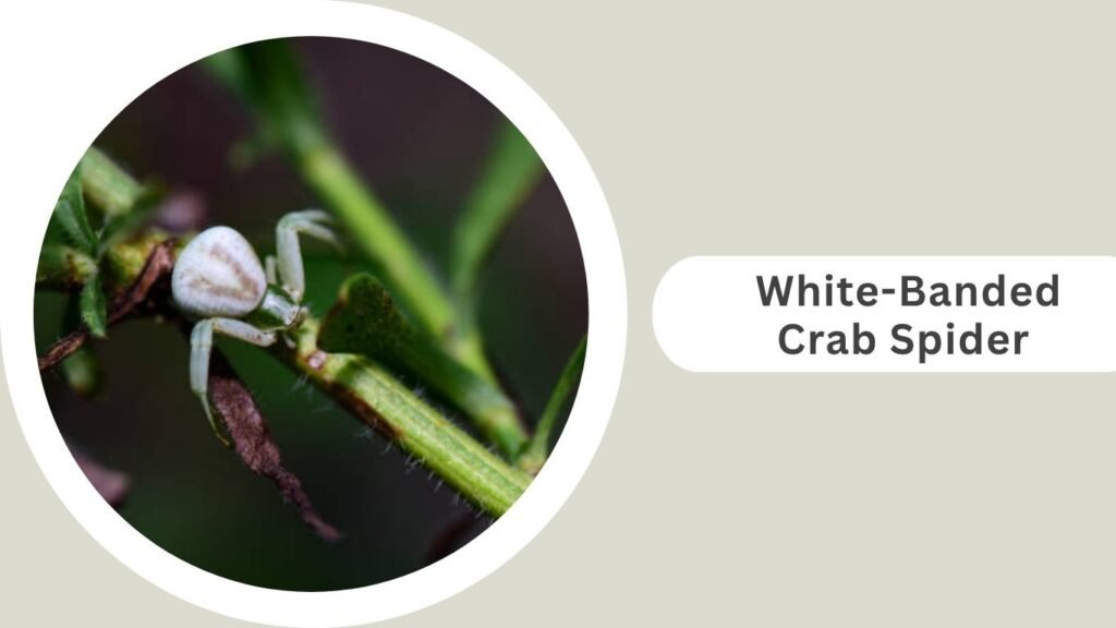 White-Banded Crab Spider