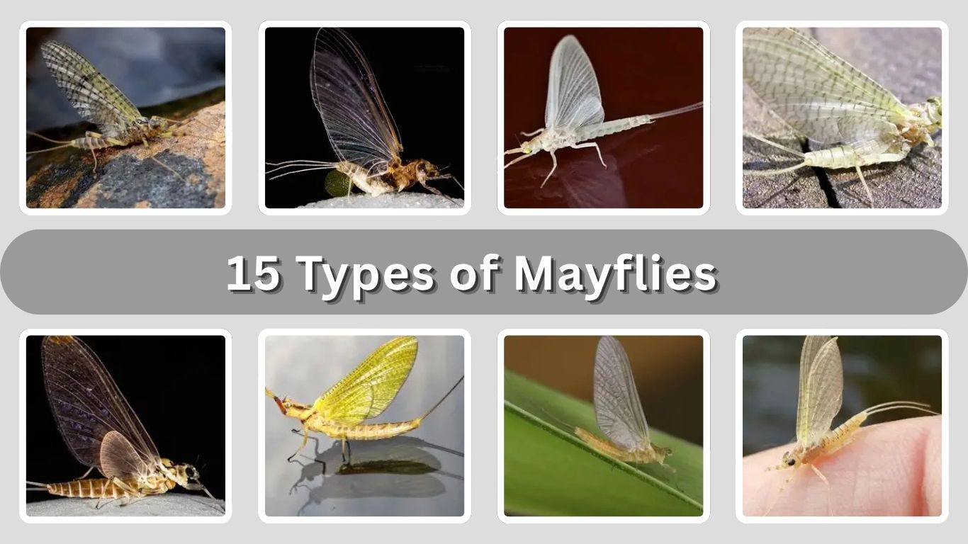 15 Types of Mayflies: Identification, Habitat and Facts