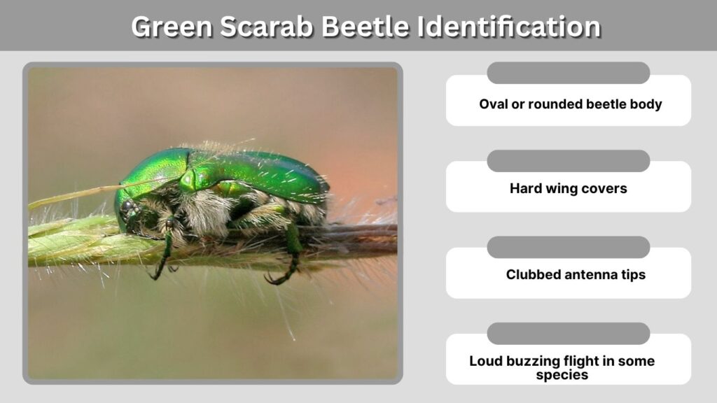 Green Scarab Beetle Identification