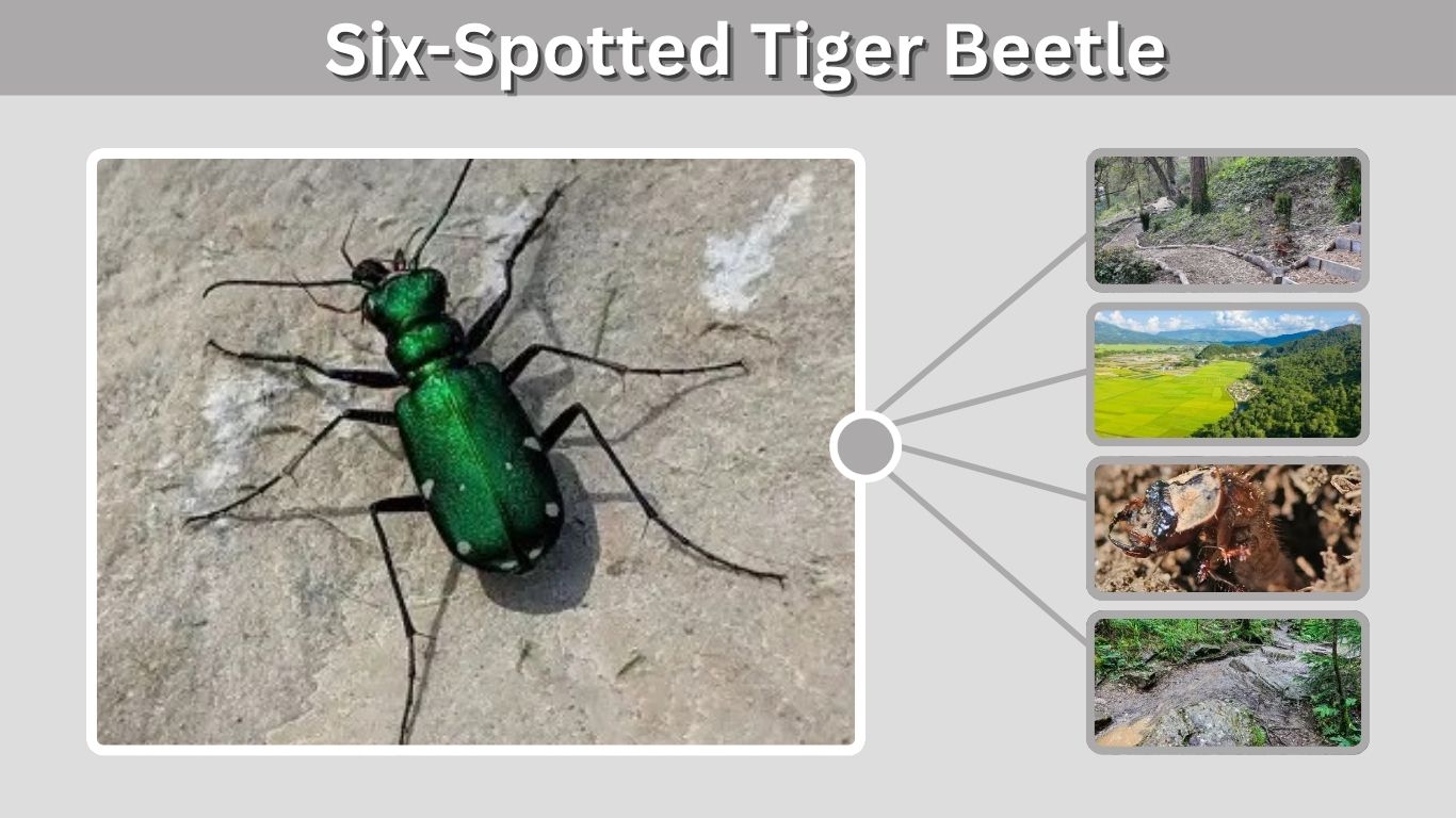 Six-Spotted Tiger Beetle: Identification, Diet, Habitat and Facts