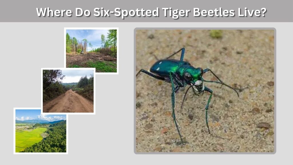 Where Do Six-Spotted Tiger Beetles Live?