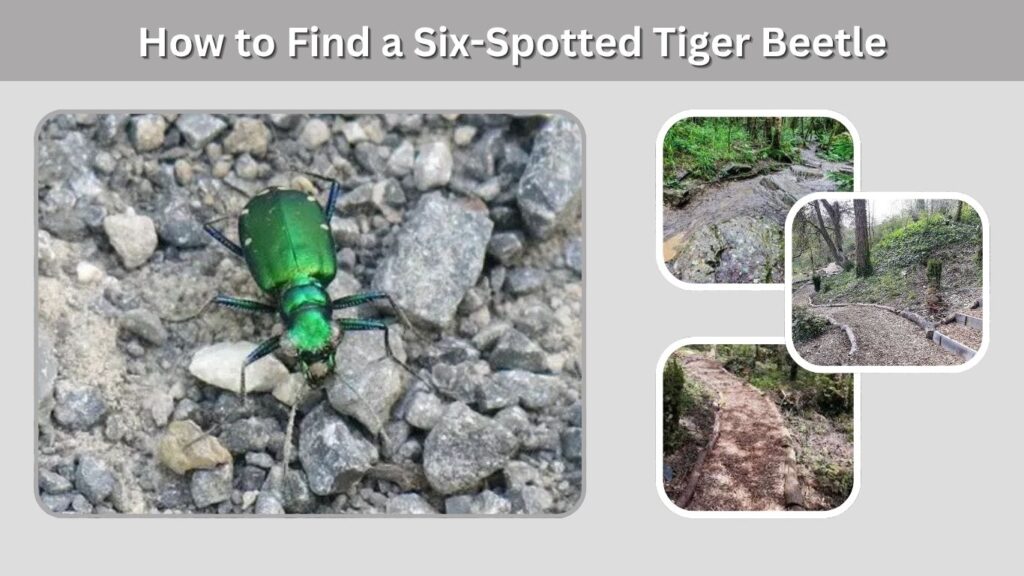 How to Find a Six-Spotted Tiger Beetle
