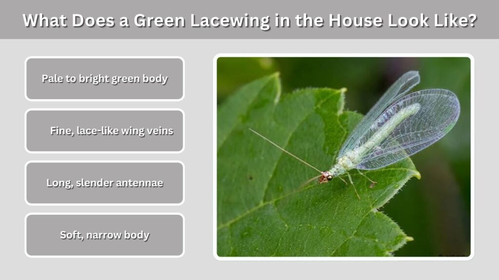 What Does a Green Lacewing in the House Look Like?
