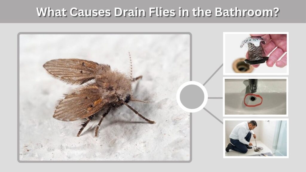 What Causes Drain Flies in the Bathroom?