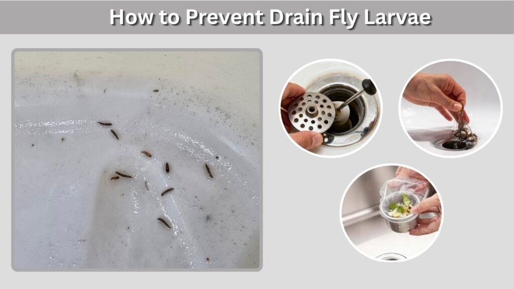 How to Prevent Drain Fly Larvae
