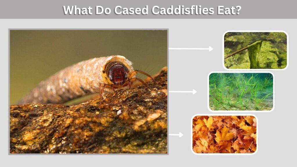 What Do Cased Caddisflies Eat?
