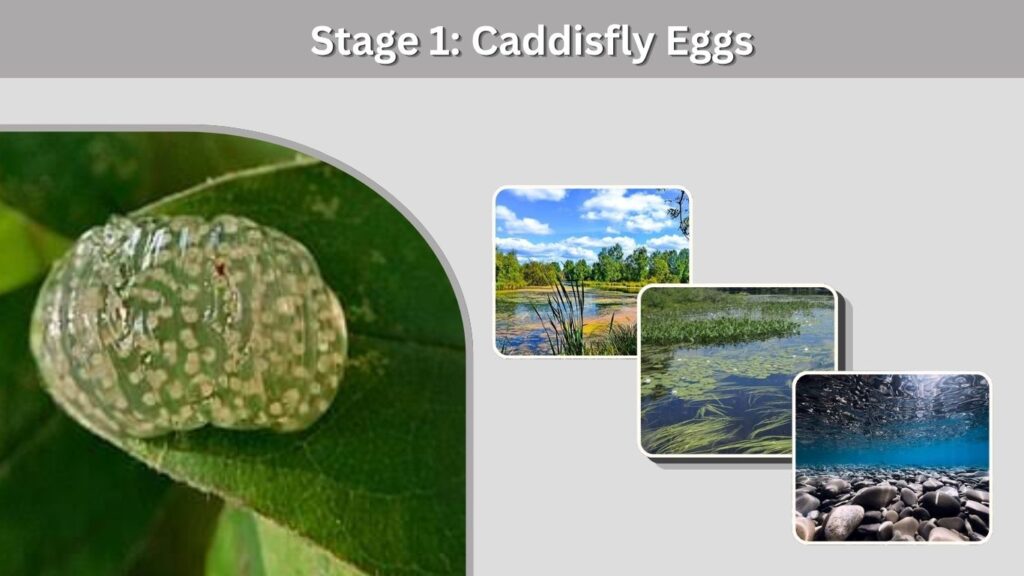 Stage 1: Caddisfly Eggs
