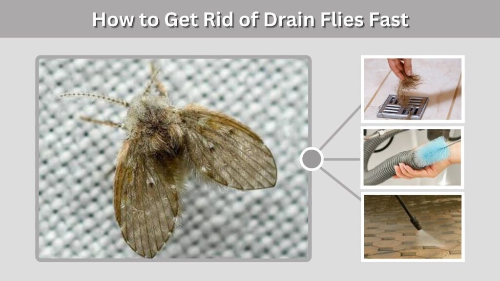 How to Get Rid of Drain Flies Fast
