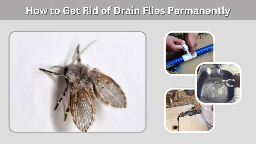 How to Get Rid of Drain Flies Permanently