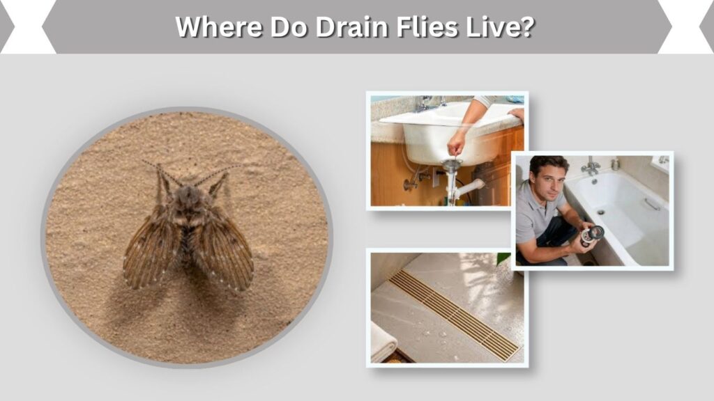 Where Do Drain Flies Live?