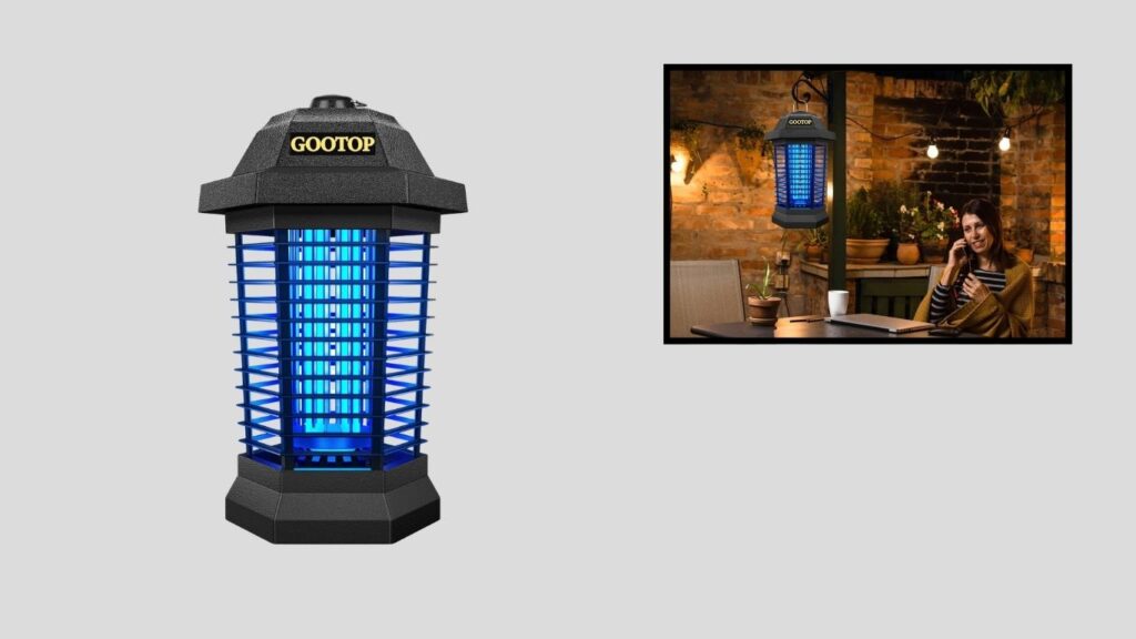 GOOTOP Outdoor Electric Mosquito & Fly Zapper