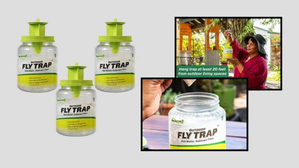 RESCUE! Reusable Outdoor Fly Trap