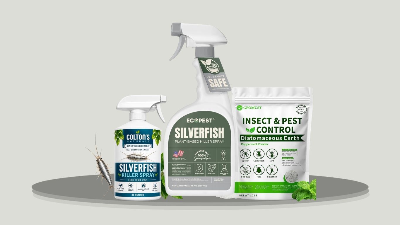 10 Best Silverfish Repellents for Reliable Home Protection