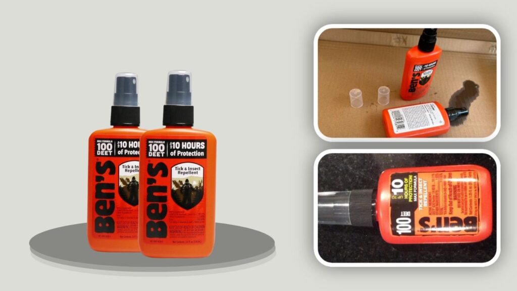  Ben’s 100 DEET Tick & Insect Repellent – 3.4 oz, 2 Pack