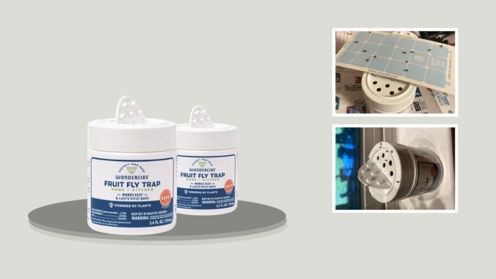 10. Wondercide Fruit Fly Traps — Best for Ready-to-Use Liquid Bait
