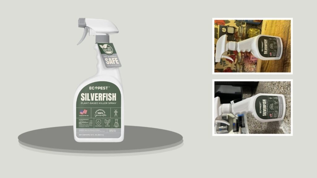 ECOPEST Silverfish Killer and Repellent Spray – 22 oz