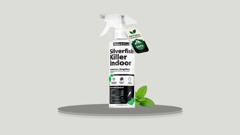 NatureStop Silverfish Killer Spray – Best for Targeted Indoor Use
