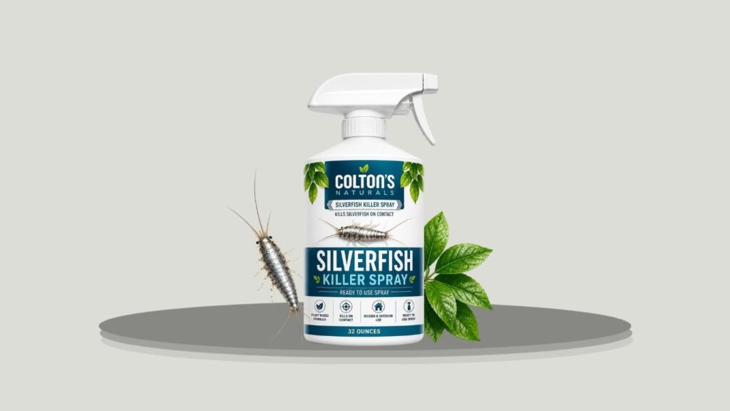 Colton’s Naturals Silverfish Killer Spray – Best Large Bottle