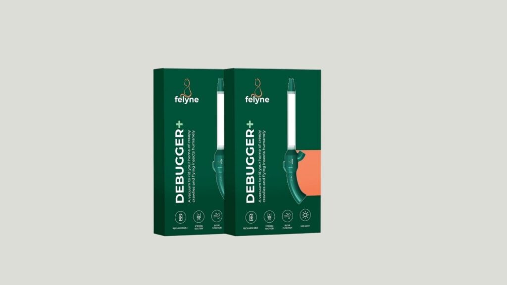 Felyne Debugger+ Rechargeable Bug Catcher Vacuum