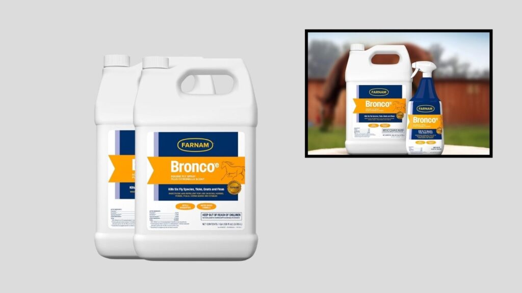 Farnam Bronco Equine Fly Spray with Citronella – Gallon