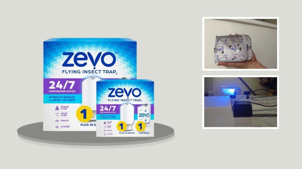 2. Zevo Flying Insect Trap — Best for Simple Plug-In Use