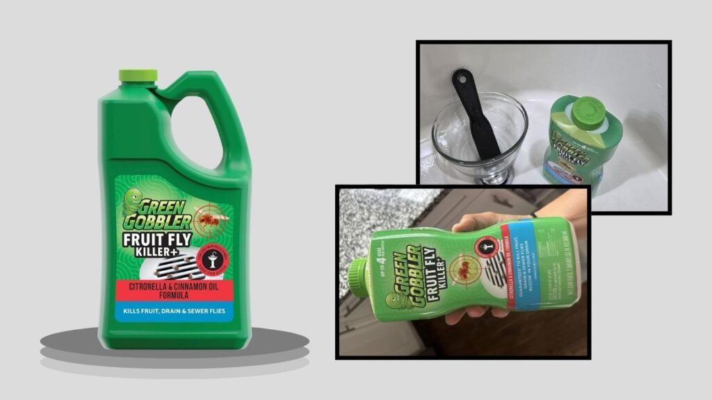Green Gobbler Fruit Fly Goodbye Gel Drain Treatment