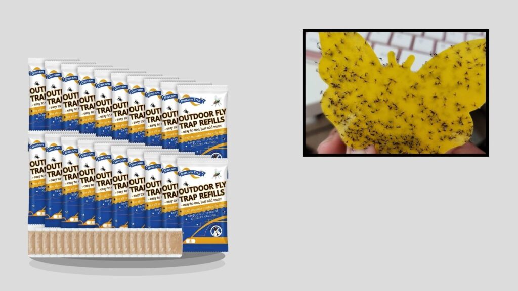 Fly Bait Trap Refill Packets – 20 × 30g