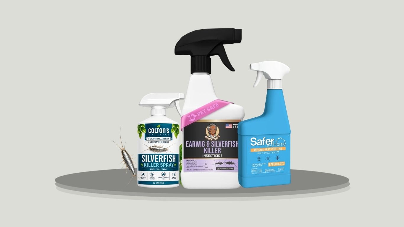 8 Best Silverfish Sprays for Fast and Effective Control
