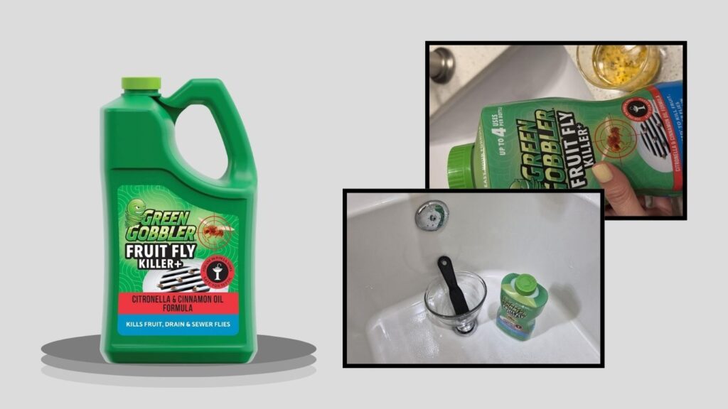 Green Gobbler Fruit Fly Goodbye Drain Treatment