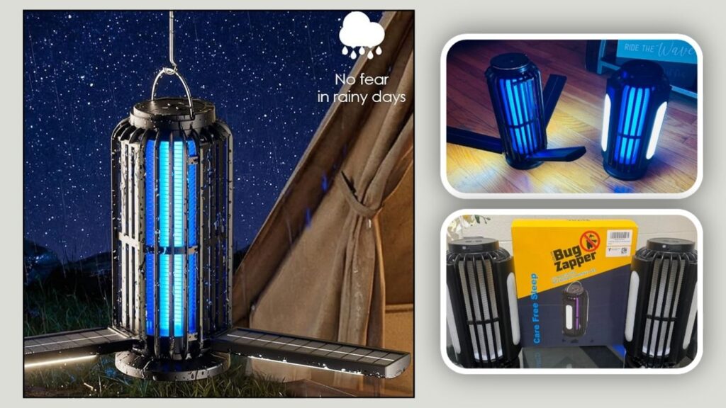 TYPE-C Rechargeable Solar Mosquito Zapper