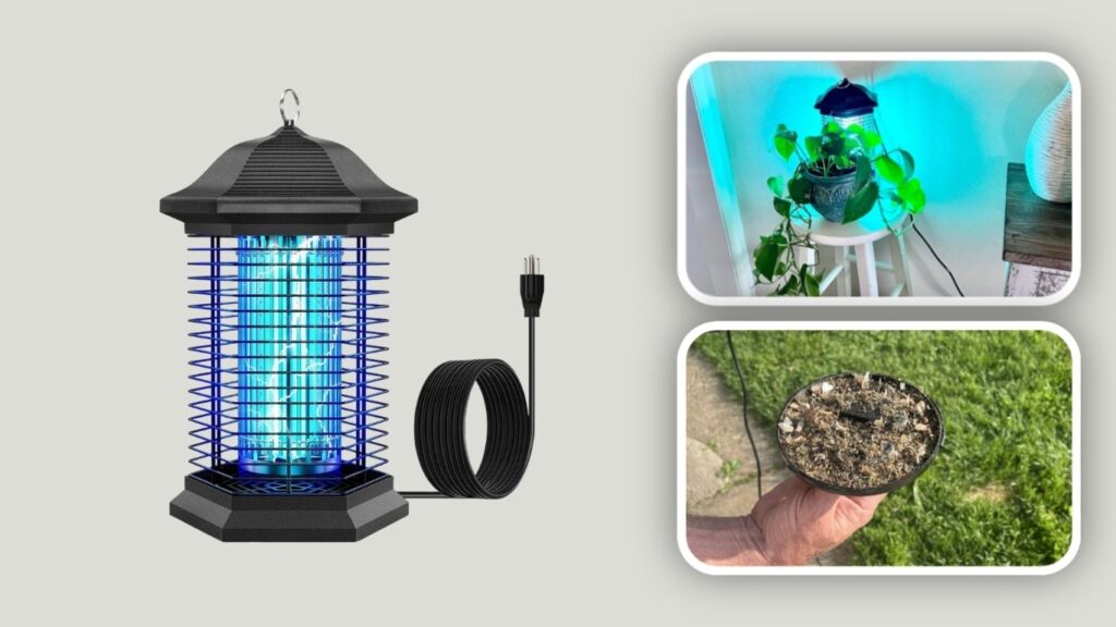 . AMUFER Outdoor & Indoor Electric Bug Zapper
