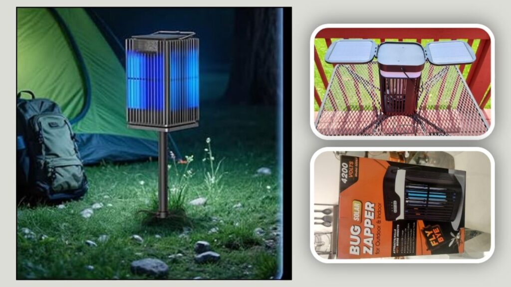 Cordless Outdoor Solar Bug Zapper