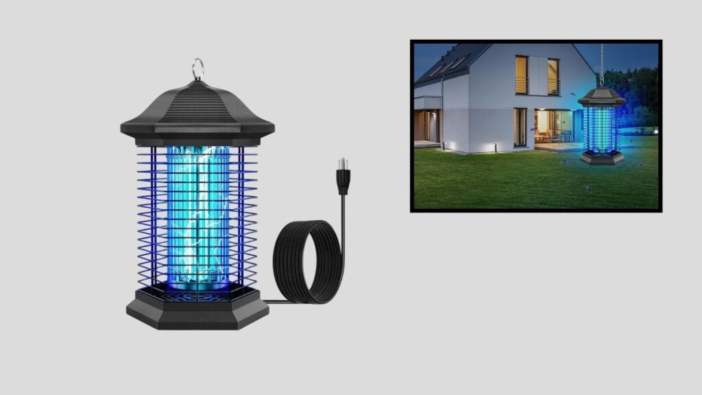 AMUFER Indoor & Outdoor Electric Fly Zapper