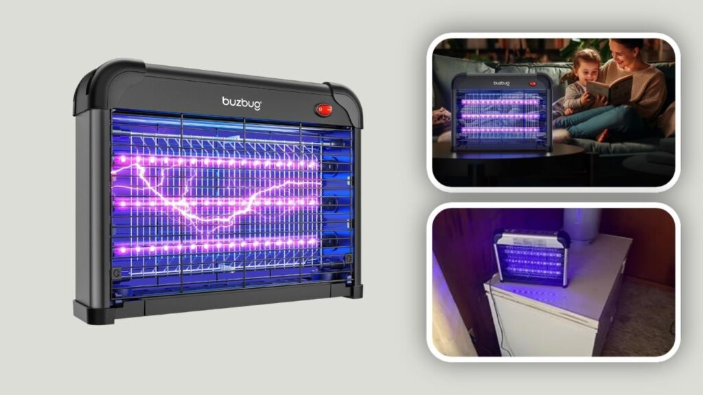 Buzbug 3800V LED Indoor Bug Zapper