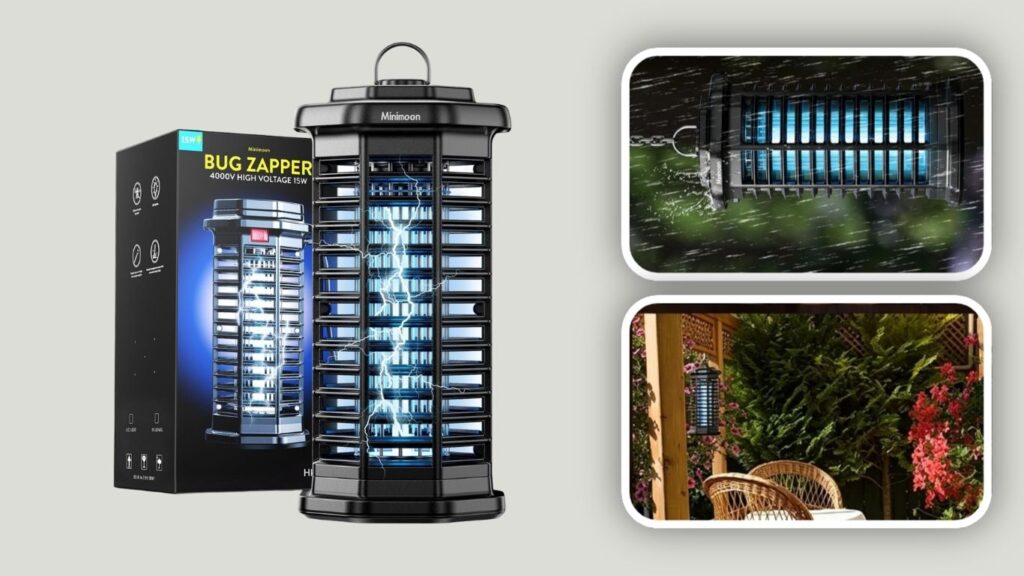 Minimoon 4000V Outdoor Bug Zapper