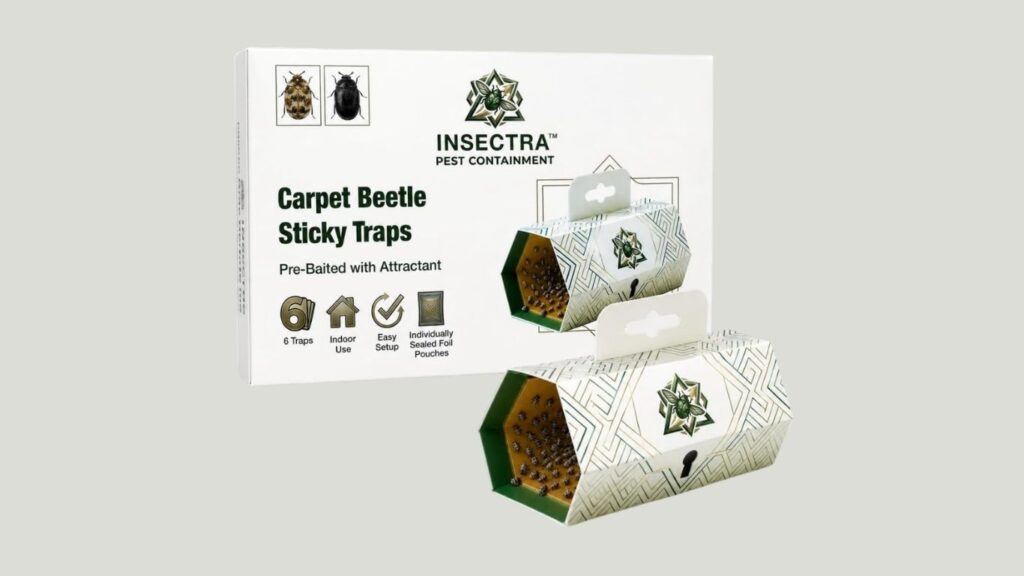 INSECTRA Carpet Beetle Pheromone Traps