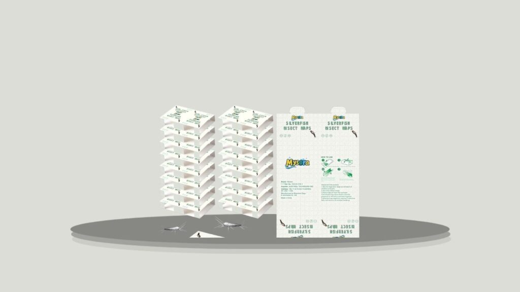 Mysora 32-Pack Detachable Silverfish Traps