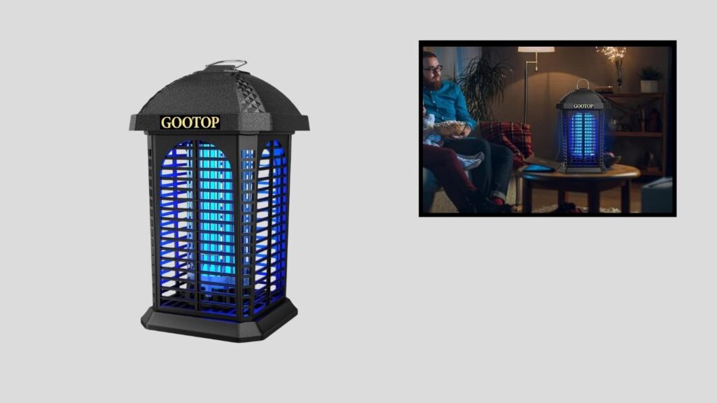 GOOTOP Outdoor Electric Mosquito & Fly Zapper 90–130V