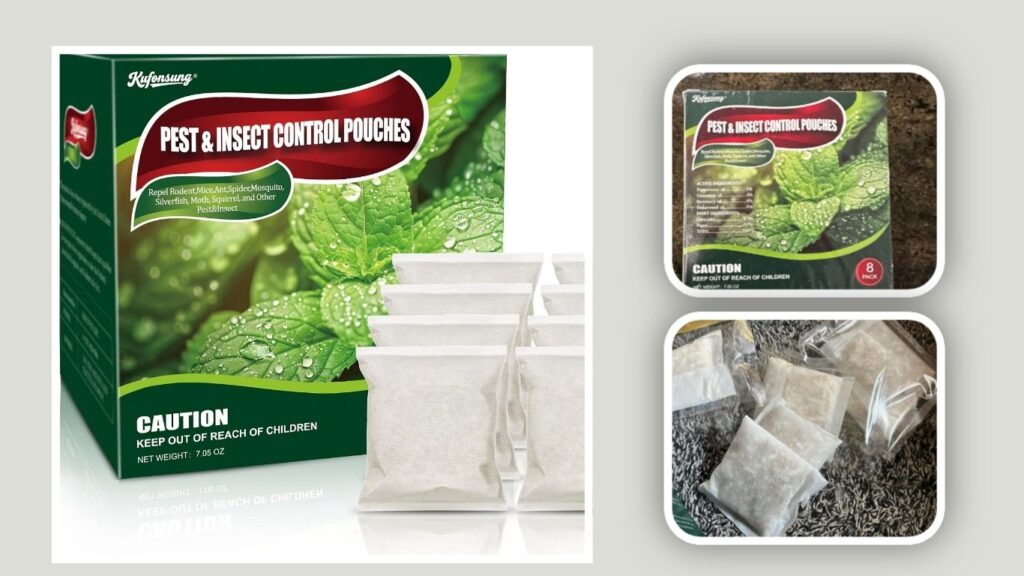 8-Pack Peppermint Pest Control Pouches