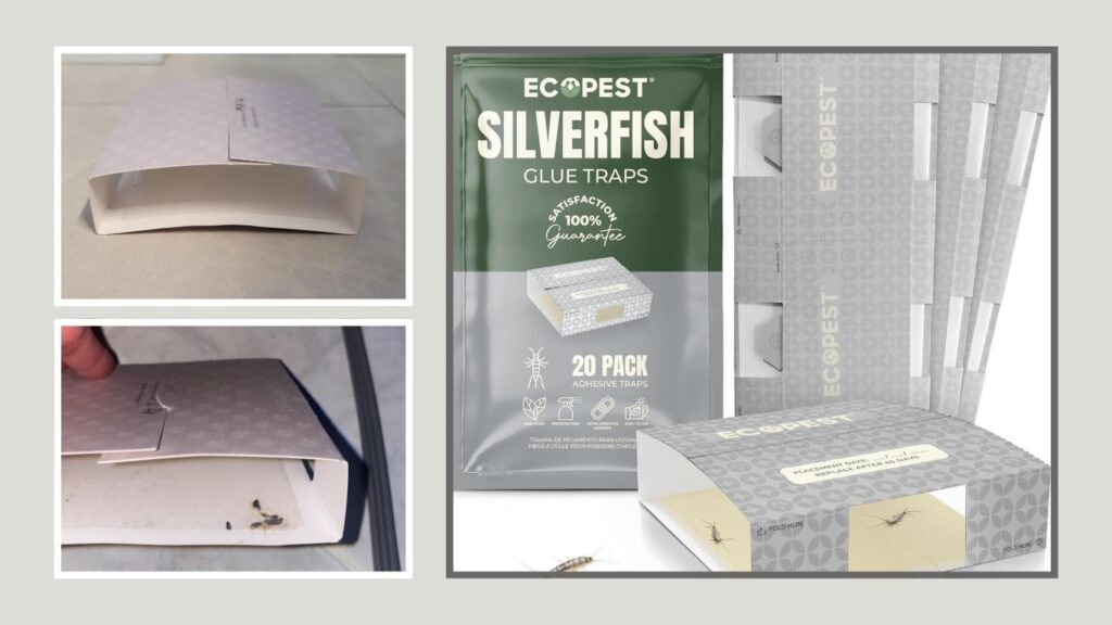  EcoPest Silverfish Trap 20-Pack – Best for Targeted Silverfish Control