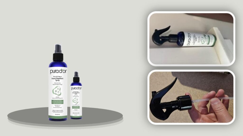 PURA D’OR Natural & Organic Insect Repellent Spray